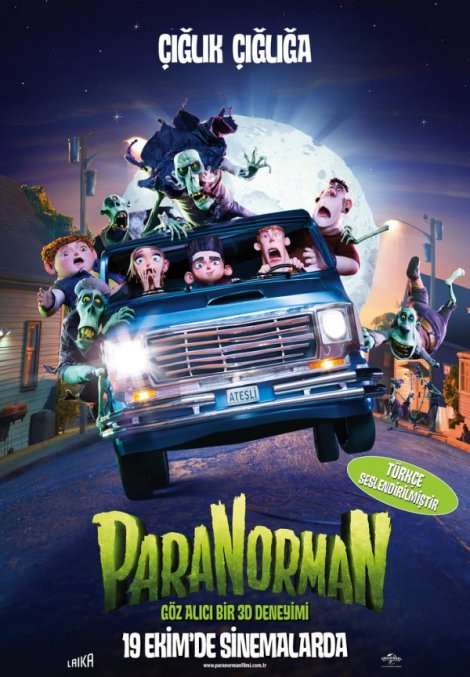 ParaNorman - 2012 DVDRip XviD - Türkçe Altyazılı Tek Link indir